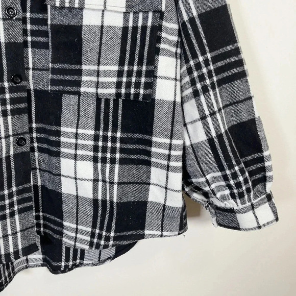 OAK + FORT |  PLAID SHACKET - Picture 5 of 14